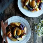 Warm Potato Salad with Bacon & Charred Green Onion Vinaigrette