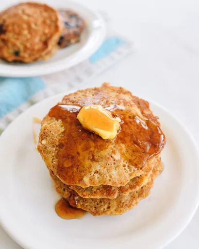 Tortitas de plátano y avena (¡rápidas, fáciles y sin gluten!)