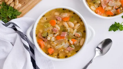 Ham and Cannellini Bean Soup