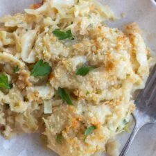 Cheesy Baked Cabbage