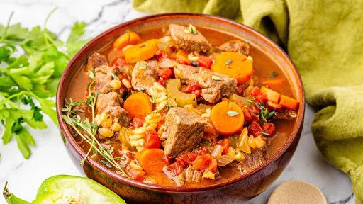 Estofado de ternera con verduras