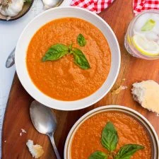 Chilled Cherry Tomato Soup