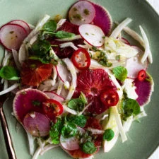 Fennel & Radish Salad with Citrus Herb Vinaigrette