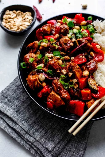 Slow Cooker Kung Pao Chicken Recipe