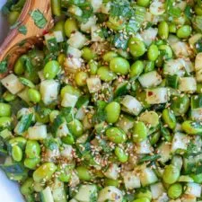 Cucumber Edamame Salad