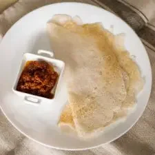 Neer Dosa, Mangalorean Style Neer Dosa