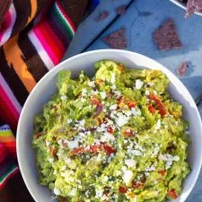 Guacamole estilo fajita