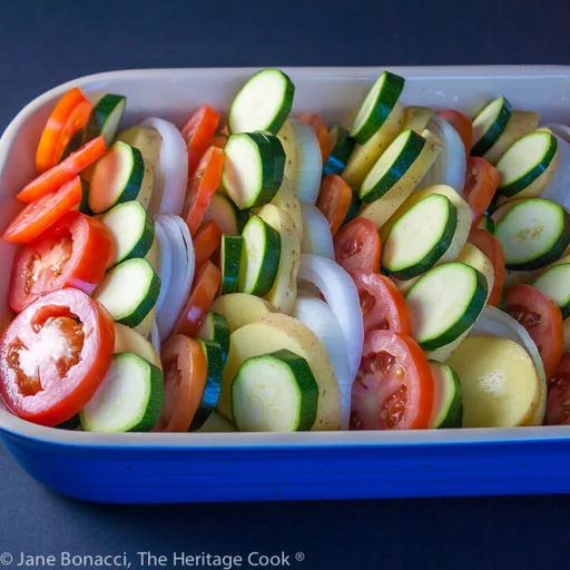 Gratín de verduras al horno (sin gluten)