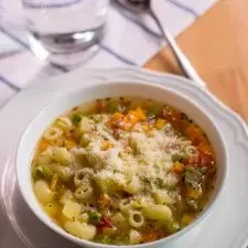 Hearty Pasta and Veggies Soup