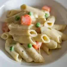 Receta de pasta con salsa blanca