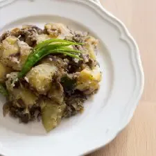 Receta de patata podimas, receta de urulai podimas