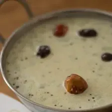 Pudalangai Paal Kootu - Snake Gourd Milk Curry