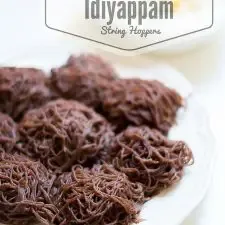 Ragi Idiyappam, Finger Millet Idiyappam, Idiyappam with Ragi Flour