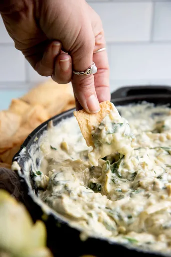 Vegan Spinach Artichoke Dip