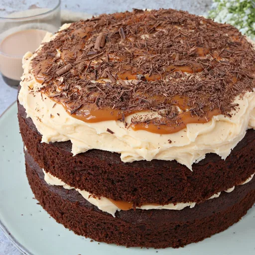 Tarta de Amarula, Chocolate y Caramelo