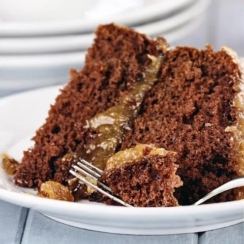 Gluten Free Dark German Chocolate Cake