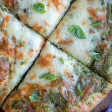 The Best Pesto Pizza Recipe
