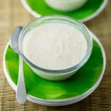 Tender Coconut Pudding - Elaneer Pudding