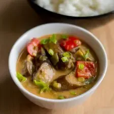 Thai Red Curry With Vegetables and Coconut Milk