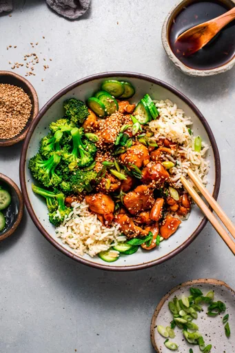 Teriyaki Chicken Rice Bowls