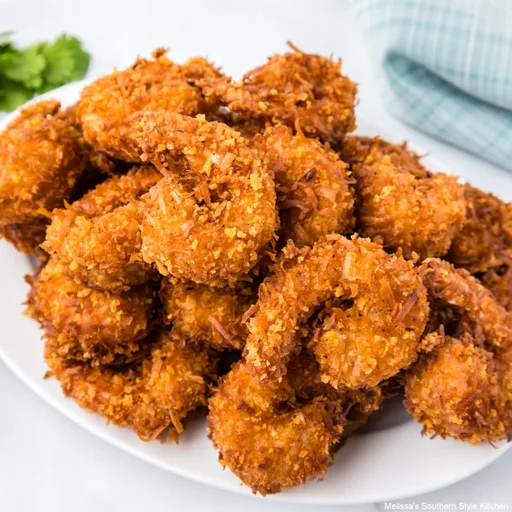 Receta de camarones al coco