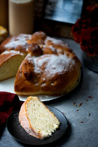 Pan de Muerto, receta vegana