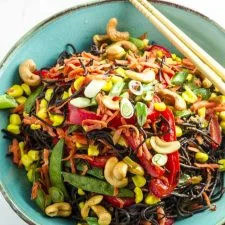 15 Minute High Protein Vegetable Lo Mein