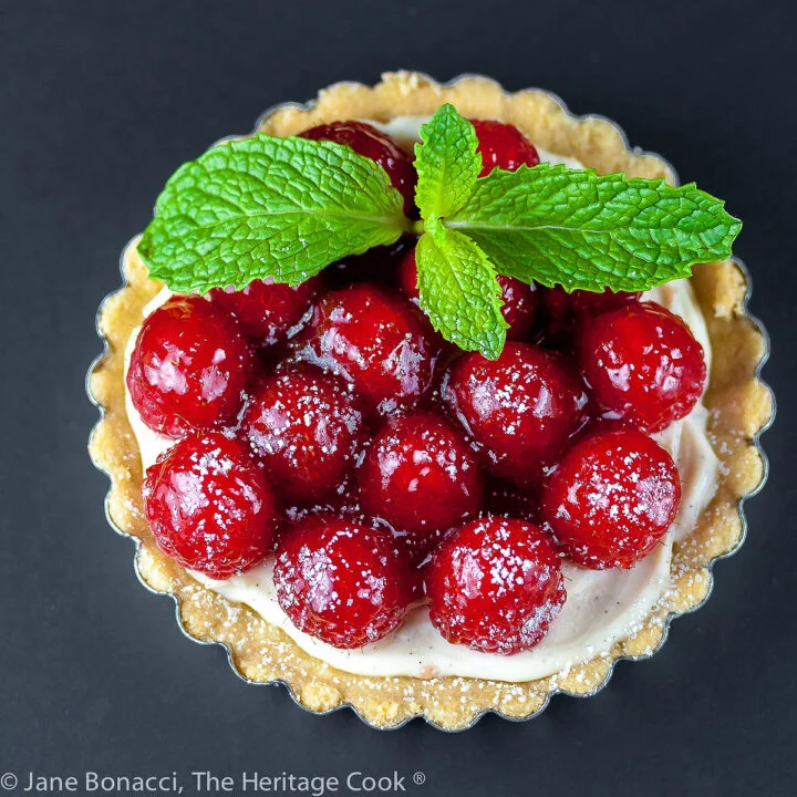 Individual Raspberry Mascarpone Tarts (Gluten-Free)