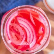 Easy Refrigerator Pickled Onions