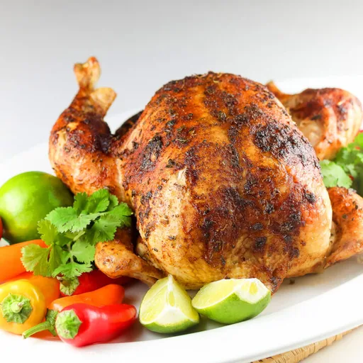 Pollo asado a la lima y comino (sin gluten)