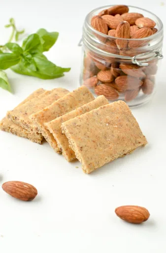 Keto Almond Flour Crackers