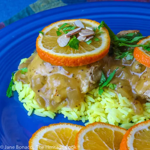 Mexican Chicken with Orange Sauce (Gluten Free & Dairy Free)