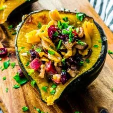 Baked Stuffed Acorn Squash
