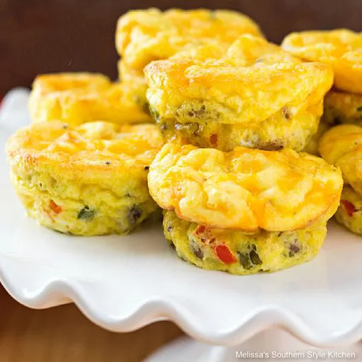 Mini quiche de verduras sin masa
