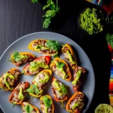 Tex Mex Sweet Pepper Poppers