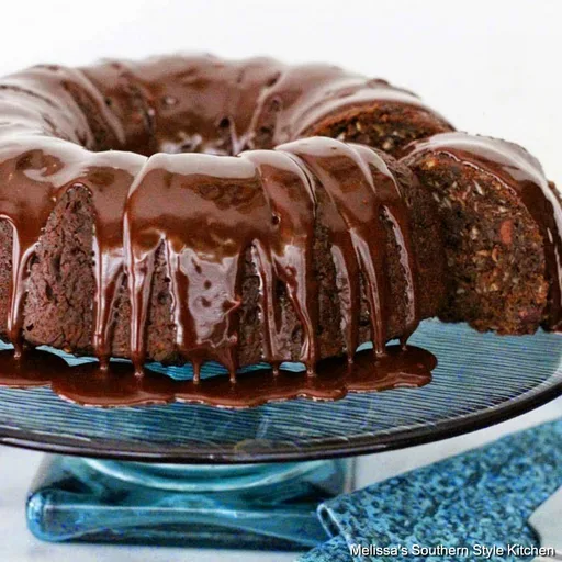 Bizcocho de calabacín y doble chocolate