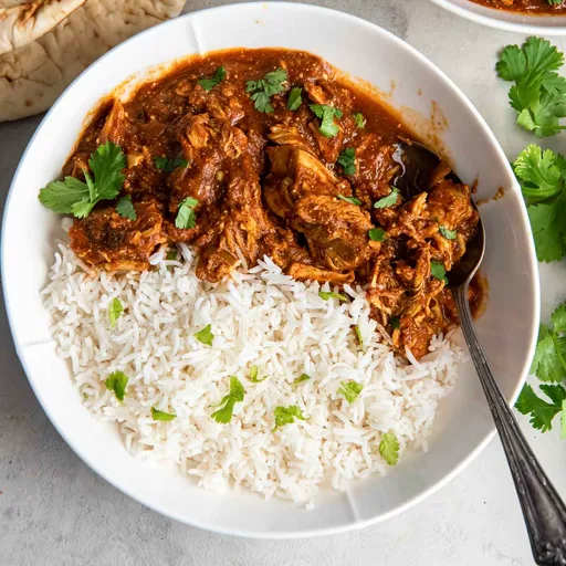 Pollo a la mantequilla en olla de cocción lenta