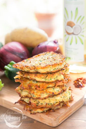 Spicy Courgette Latkes Recipe