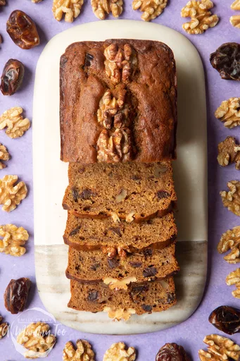 Vegan Date and Walnut Cake Recipe