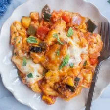 Vegetarian Cheesy Tortellini Casserole
