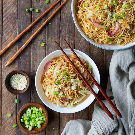 15 Minute Easy Yakisoba Noodles Stir Fry Recipe