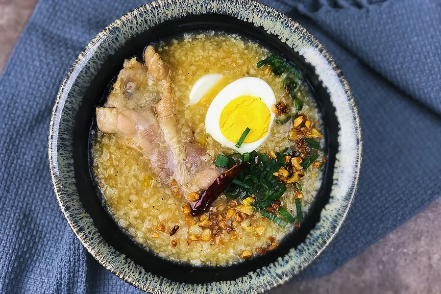 Cauliflower Rice Congee