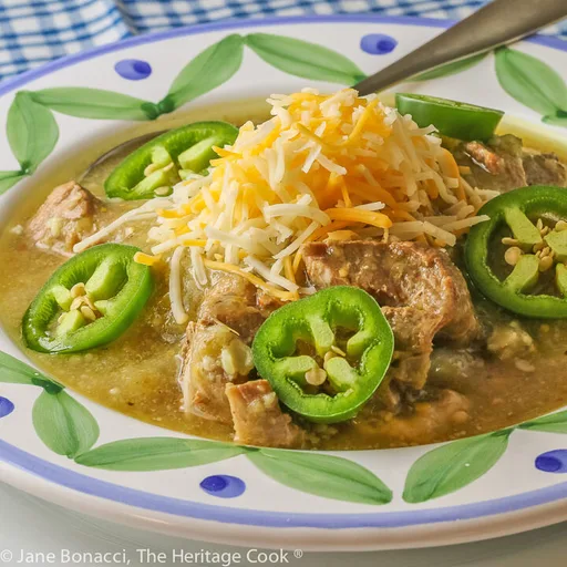 Pork Chile Verde - Instant Pot (Gluten Free)