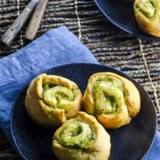 Easy Cheesy Pesto Rolls