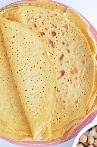 Crepes de garbanzos