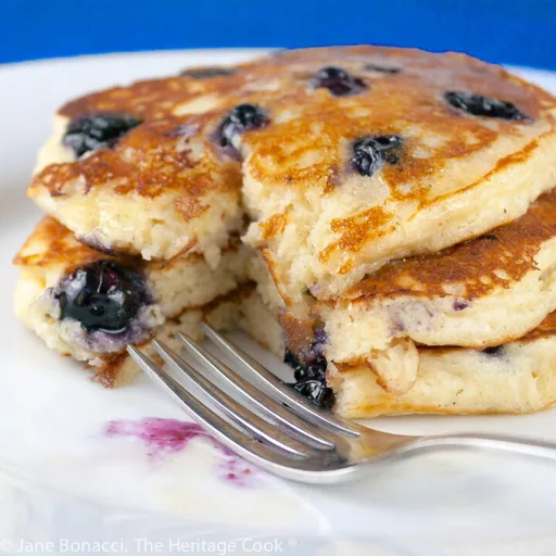 Delightful Blueberry Buttermilk Pancakes (Gluten Free)