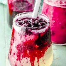 Frozen Blueberry lemonade