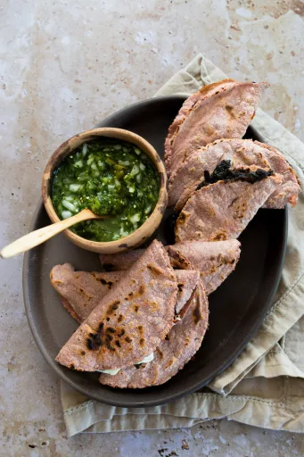 Quesadillas de huitlacoche