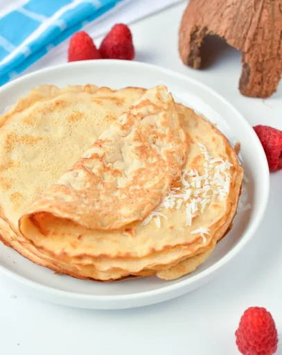 Crepes de Harina de Coco