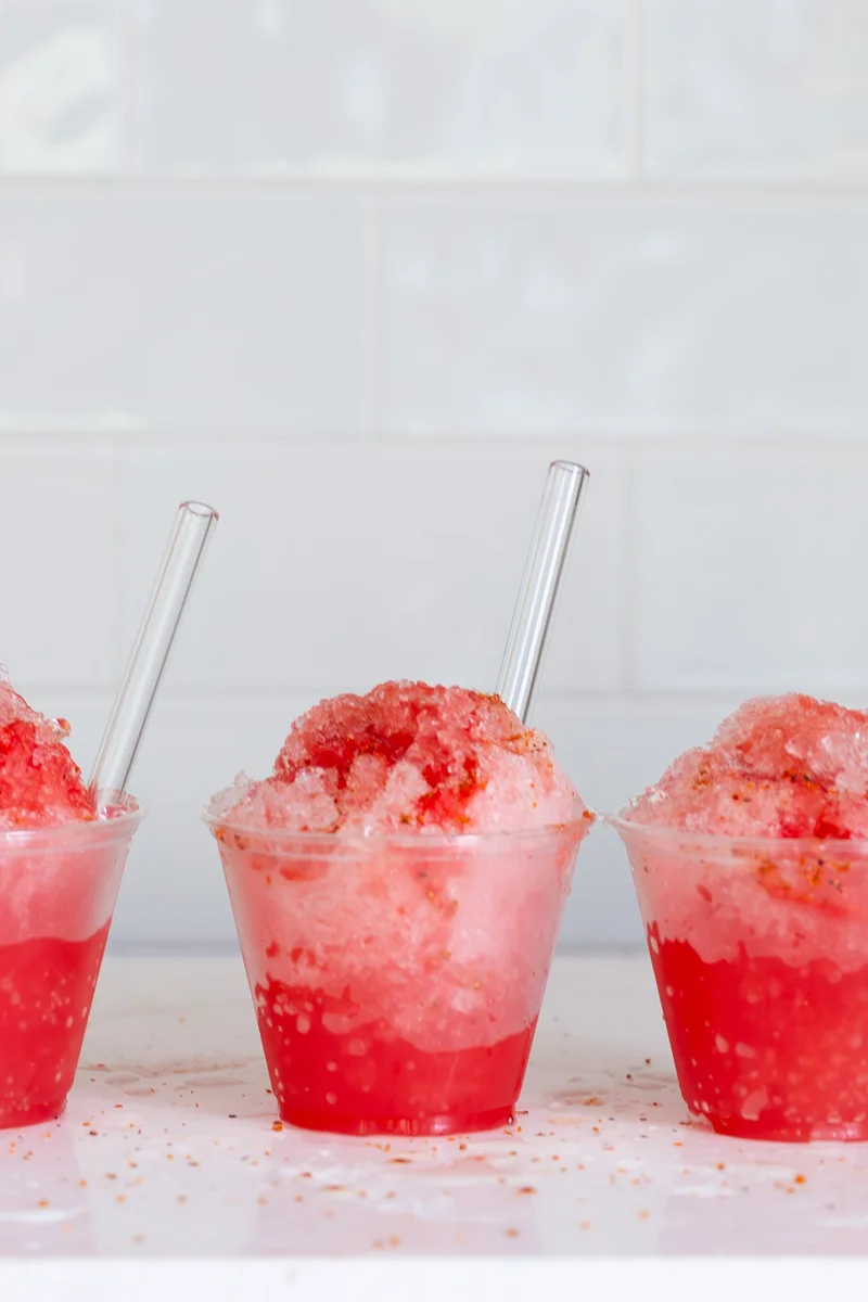 Raspado de sandía,